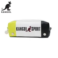 在飛比找金石堂優惠-KANGOL SPORT 皮革 筆袋 鉛筆盒 KANGOL 