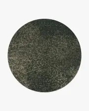 245' Round | Machine Washable Runner Rug | Kid & Pet Friendly | Indoor Rug | Architectural Digest Terran Moss Tufted Rug | Ruggable