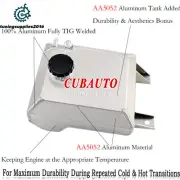 Coolant Header Aluminium Overflow Tank Fit Ford Falcon BA BF XR6 XR8 FPV GT FG (for: Ford)