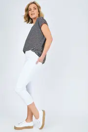 The Cropped Skinny Pull On Jean--BIRDK-852