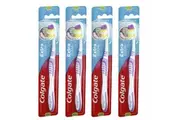 4x COLGATE Extra Clean Toothbrush MEDIUM BRISTLE ~ Oral Dental