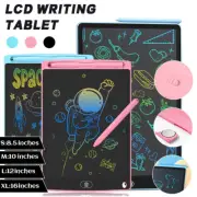 LCD Writing Pad Doodle Digital Kids Learning Electronic Drawing Reusable Tablet