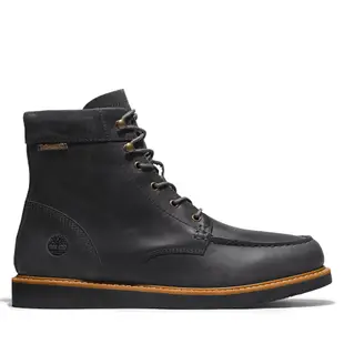 Timberland 男款黑色全粒面皮革Newmarket II 6吋靴|A44CN015