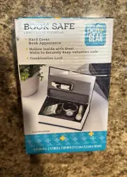 Hidden Book Safe - Lock Box - Combination Lock - Gun Box BRAND NEW
