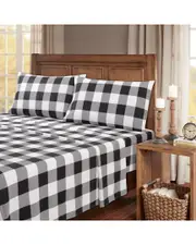 Kathy Ireland 100% Turkish Cotton Flannel Sheet Set