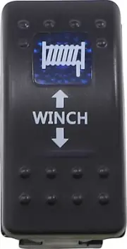 Moose Utility Rocker Switch - Winch (Double Pole, Double Throw) - 0616-0331