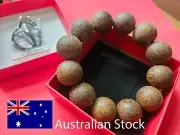 Agarwood Oud Oudh Bracelet Spiritual Meditation Scented Sacred Wood Beads Rare