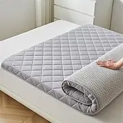 Japanese Floor Mattress Portable Foldable Sleeping Mat Roll-up Tatami for Camping, Dormitory, Guest Bed, Floor Sleeping Pad, Ideal for Single/Queen/King Sizes UE-MAOLU(C,120x190cm)