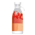 Portable Fruit Juicer Smoothie Blender Cup 300ml USB Travel Bottle AU C6K2