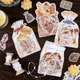 幸福面包房手帳和紙貼紙創意ins食物小圖案手賬diy手機殼裝飾貼畫