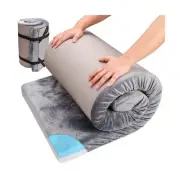 Memory Foam Camping Mattress,3 Inch Thick Portable Floor Mat for Adult Waterp...