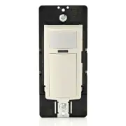 DOS02-1LT Motion Sensor Light Switch, Motion Activated, Auto-On/Auto-Off or Manu