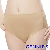 在飛比找PChome24h購物優惠-Gennies奇妮 010系列-彈性舒適孕婦中腰內褲(膚TB