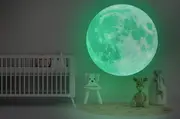 [Namly Design] Wallsticker - Moon / Glow in the Dark