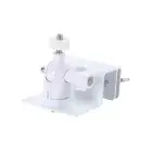 Weatherproof Gutter Mount Bracket for Ring Solar Panel & Security Camera White