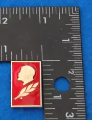 Lenin Pin Button Badge, New