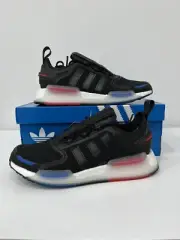Adidas Nmd_V3 Core Black, Red, Blue And White GX3378 Sneaker Mens Size 8.5