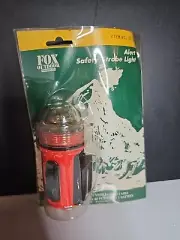 Fox Outdoor Products -Alert Safety Strobe Light #37-265 -NOS Dirty, Warped Pack