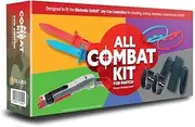 All Combat Kit for Switch - 8 in 1 with Swords, Rifle, Boxing Grips, Vertical Joypad & Leg/Arm Straps