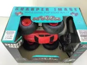 Sharpers Image Remote Control Flip Stunt Rally Car 2 Sided Body
