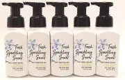 5 BATH & BODY WORKS FRESH SPARKLING SNOW GENTLE FOAMING HAND SOAP 8.75oz NEW