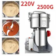 2500G Electric Grain Beans Mill Grinder Spices Herb Cereal Flour Powder Grinding