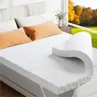 Memory Foam Mattress Topper - 3 Inch Gel Mattress Pad for Pressure Relief, Pr...