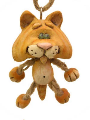 Orange Tabby Cat Ornament | Bert Anderson Collection