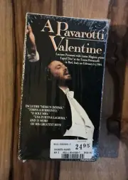 A Pavarotti Valentine (VHS, 1991) NEW SEALED