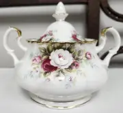 Royal Albert Fine Bone China CELEBRATION Sugar Bowl Never Used BRAND NEW