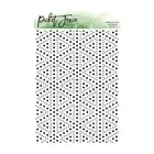 Picket Fence Studios Stencil 6"x 8" - Polka Dot Scarf*