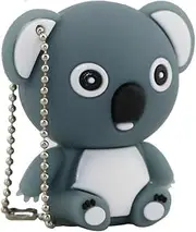 4GB Koala Model PenDrive USB Flash Drive Pen Drive U Disk USB Drive Memory Stick USB Stick Thumb Drive - Gray