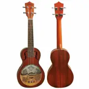 Aiersi Mahogany F Hole Tenor Resonator Ukulele