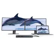 ALOGIC MV2 USB-C 12-in-1 Dual Display Mini Dock