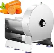 Multifunctional Food Slicer, Disc Type Manual Slicer, Electric Fruit Vegetable Cutter, 0-12mm(0-0.5") Thickness Adjustable, for Potato, Cucumber, Lemon, Tomato