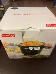 Dash Mini Rice Cooker. Sky Blue. 2 Cup Capacity. New.