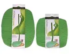 Charles Viancin The Banana Leaf Lid Medium & Large Silicone Suction Lid & Foo...