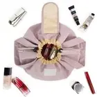 Drawstring Cosmetic Case Toiletry Organizer Make Up Pouch Lady