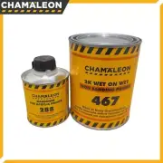 2K Wet on Wet Primer Grey, 1.25L Kit 467+288 Gray - Non Sanding Primer HB Body