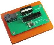 Mini SAS HD SFF-8643 to PCI-e Gen 3 4 Lanes Slot Adapter with Open End Connector