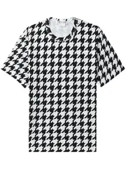 [COMME des GARCONS COMME des GARCONS] Houndstooth Pattern Tee