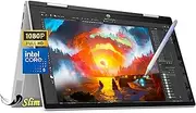 Hp Pavilion x360 14" Touchscreen 2-in-1 Laptop, Intel 10-Core 5 120U (Beats i7 1355U), 1080p IPS, Wi-Fi 6, Backlit KB, Windows 11 W/Stylus Pen (16GB RAM | 1TB PCIe SSD)