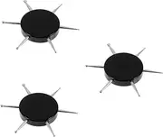 ASAKKURA 3pcs Professional Nail Art Dotting Tool 6 Sizes Detail Nail Art Tool Set Easy to Use for Diy