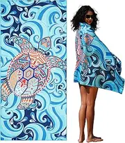 Microfiber Lightweight Beach Towel Sand Free Quick Dry Absorbent Thin Compact Towels for Swimming Pool Camping Beach Accessories Large Easy Pack Travel Things for Vacation Essentials Gift Adult