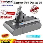 9000mAh For Dyson V6 Animal Battery Fluffy SV03 SV04 SV09 DC58 DC59 DC61 DC62