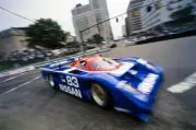Geoff Brabham Electramotive Engineering Nissan GTP ZX T during the- Old Photo