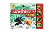 Hasbro Gaming Monopoly Junior Board Game for Kids Ages 5 and Up, 2-4 Players, Family Games