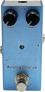 Mini Single Type Electric Guitar Effect Pedal Vintage Phase/Analog Chorus/Digital Delay Tremolo/Analog Delay for Electric Guitar