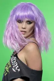 Smiffys Officially Licensed Manic PanicFleurs du Mal Trash Goddess Wig