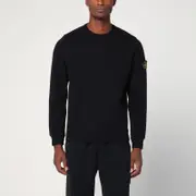 [Stone Island] Black cotton sweatshirt M Black